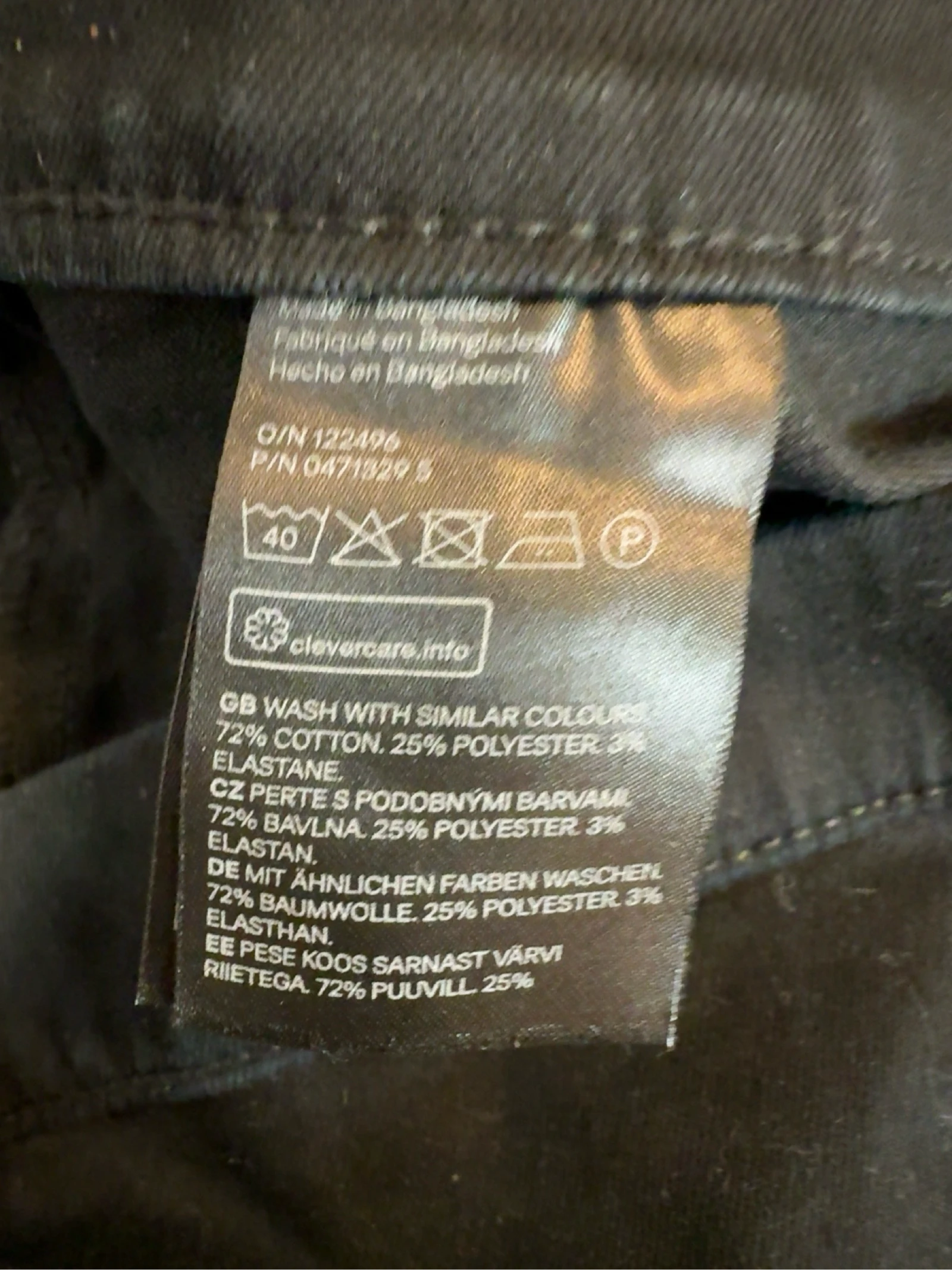 Elastische zwarte H&M damesbroek maat 50 comfortabel recht – photo 5